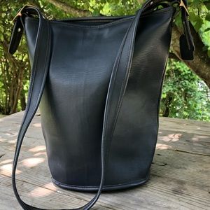 Vintage Coach Bucket Duffle